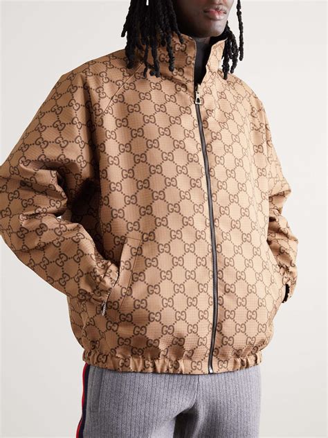 gucci appliqued shell hooded jacket|Gucci jacket cheap.